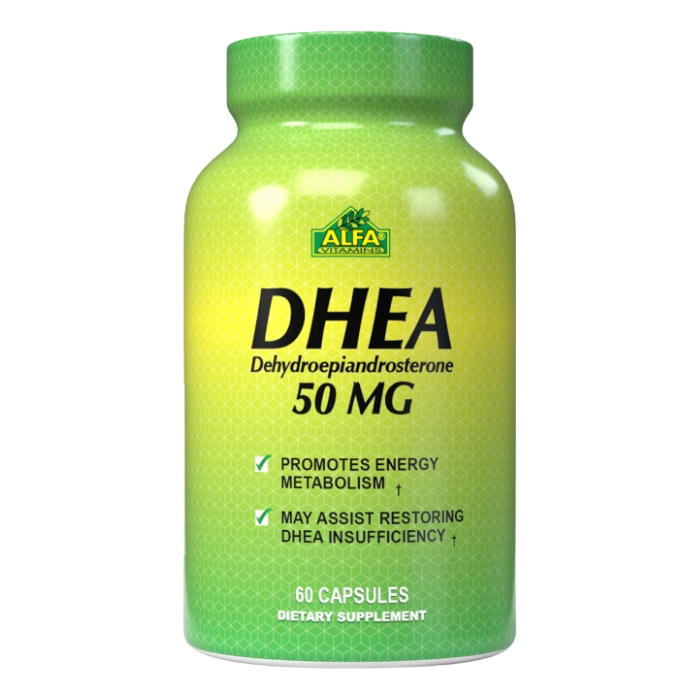 DHEA 50mg 60 Capsulas - ALFA VITAMINS