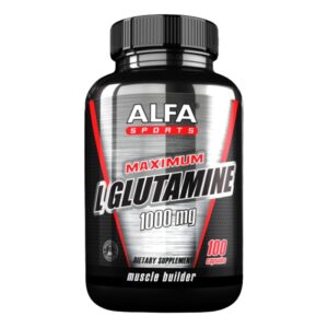 L-Glutamine 1000mg 100 Capsulas - ALFA SPORTS