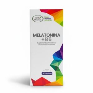 Melatonina + B6 60 Capsulas - Total Natural