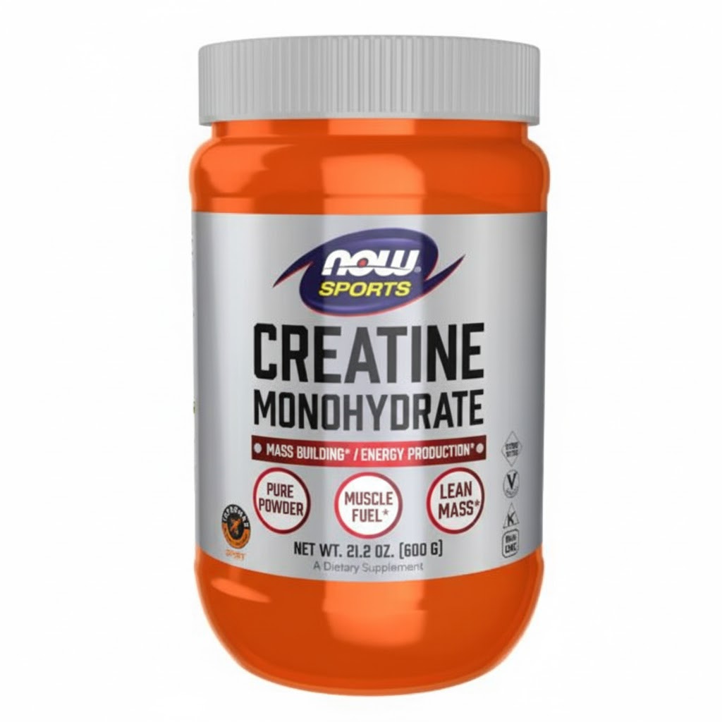 Creatine Monohydrate 600g - NOW