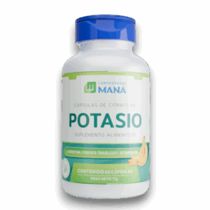 Citrato de Potasio 90 Capsulas - EL MANA
