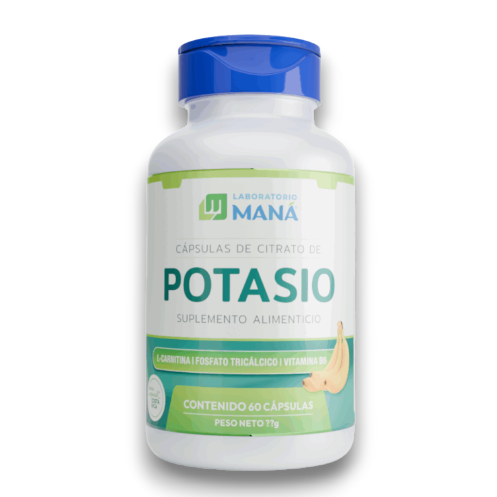 Citrato de Potasio 90 Capsulas - EL MANA