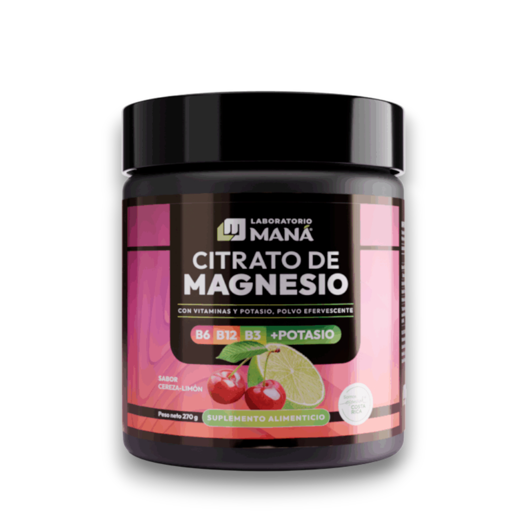 Citrato de Magnesio + Potasio con B3, B6 y B12 300g - EL MANA