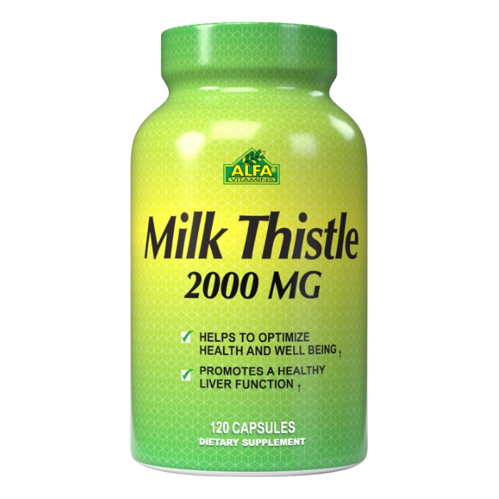 Milk Thistle 2000mg 120 Capsulas
