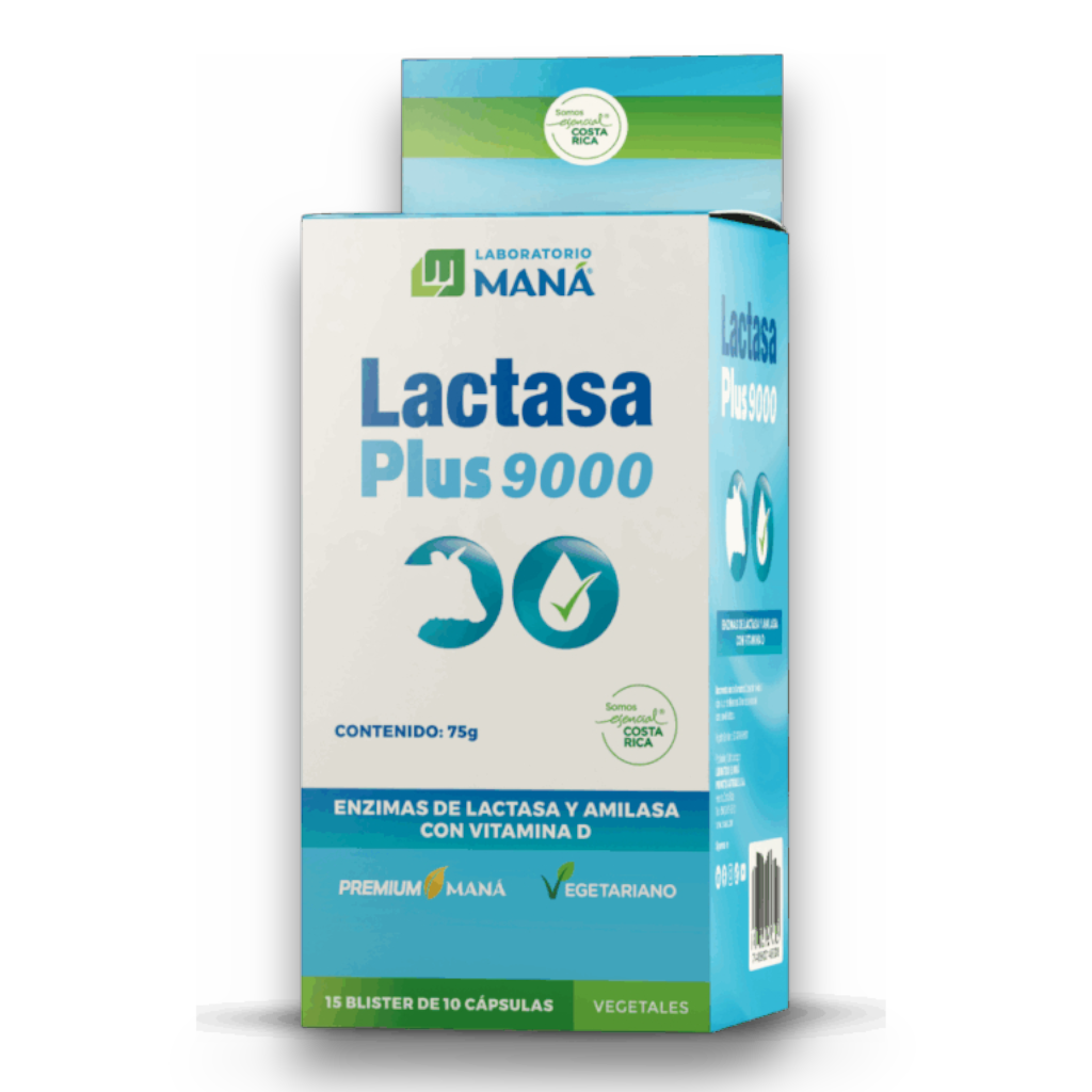 Lactasa Plus 9000 15 Blister de 10 Capsulas - EL MANA
