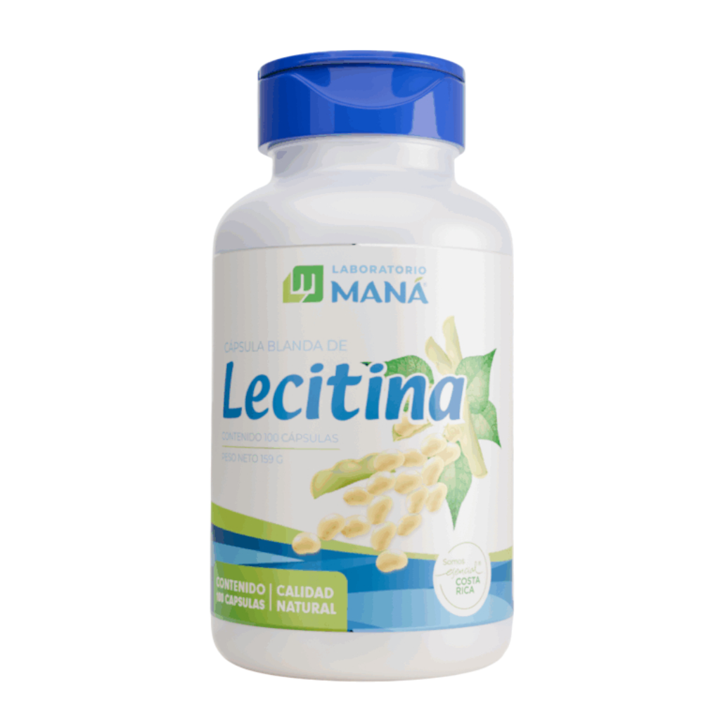 Lecitina 100 Capsulas - El Mana