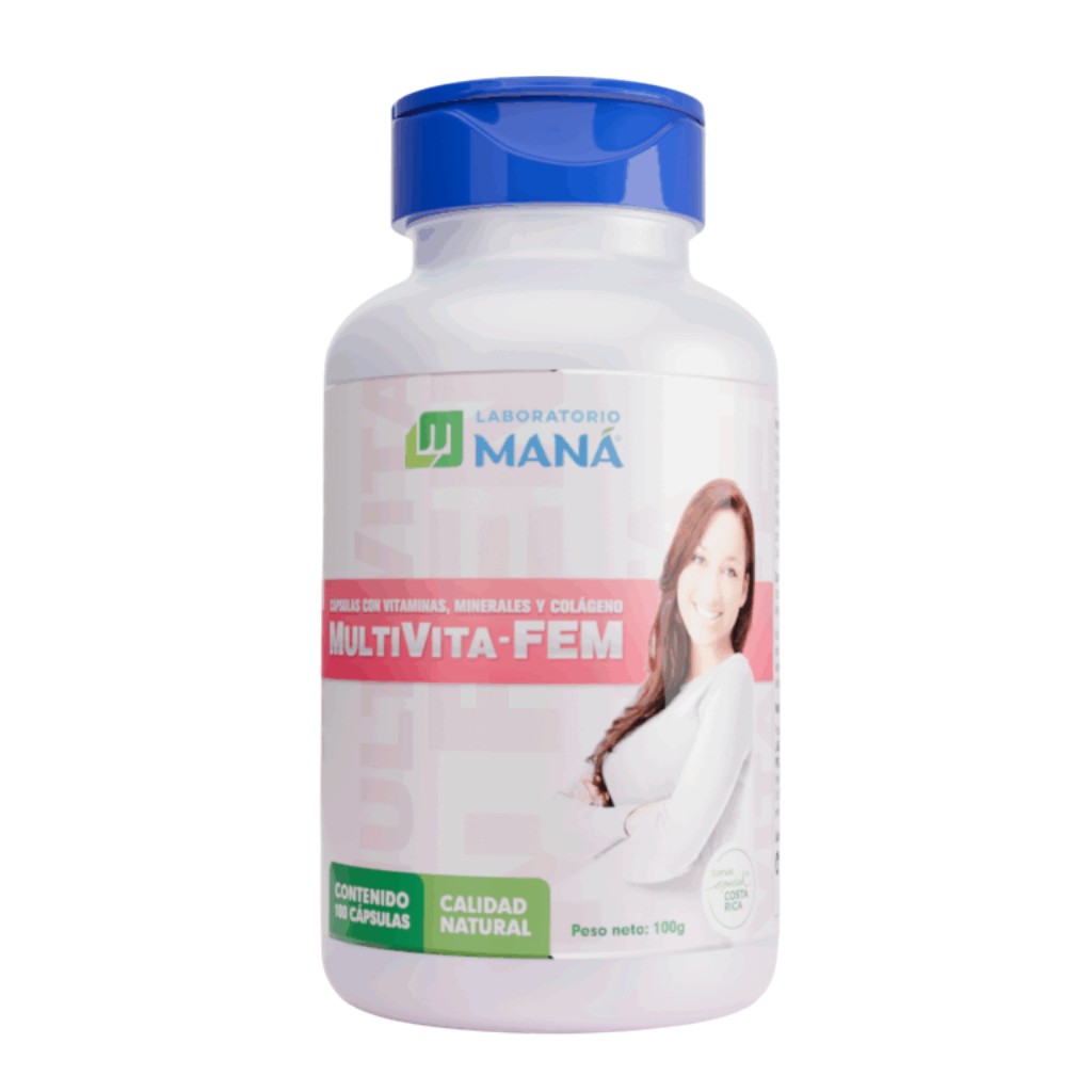 Multivita Fem 100 Capsulas - EL MANA