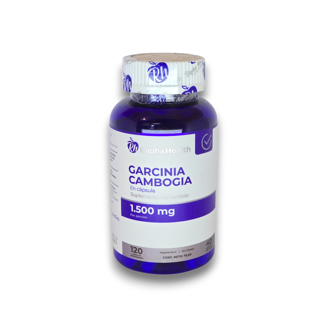 Garcinia Cambogia 1,500 mg 120 Cápsulas Vegetarianas - Rapha Health