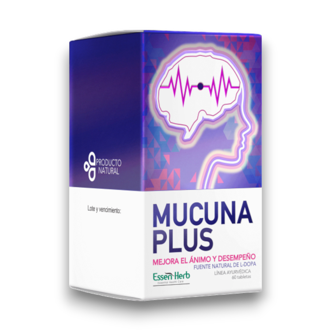 MUCUNA PLUS® 60 Tabletas - Essen Herb