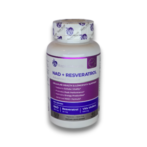 NAD + Resveratrol (Advanced Formula) 120 Cápsulas Vegetarianas -