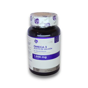 Omega 3 - Aceite de Salmón (1,300 mg) 120 Cápsulas Blandas - Rapha Health