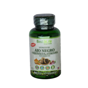 Extracto de Ajo Negro 60 Cápsulas - Best Life