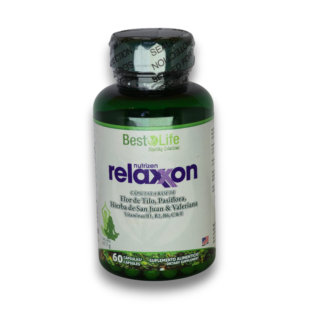 Nutrizen Relaxxon 60 Cápsulas - Best Life